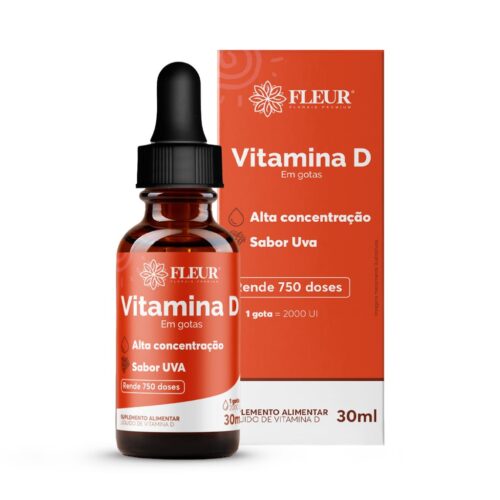 VITAMINA D3 - SABOR UVA 30ML